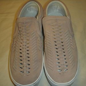 Marc Fisher Dexie Woven Suede Slip-On Sneaker SZ 8
